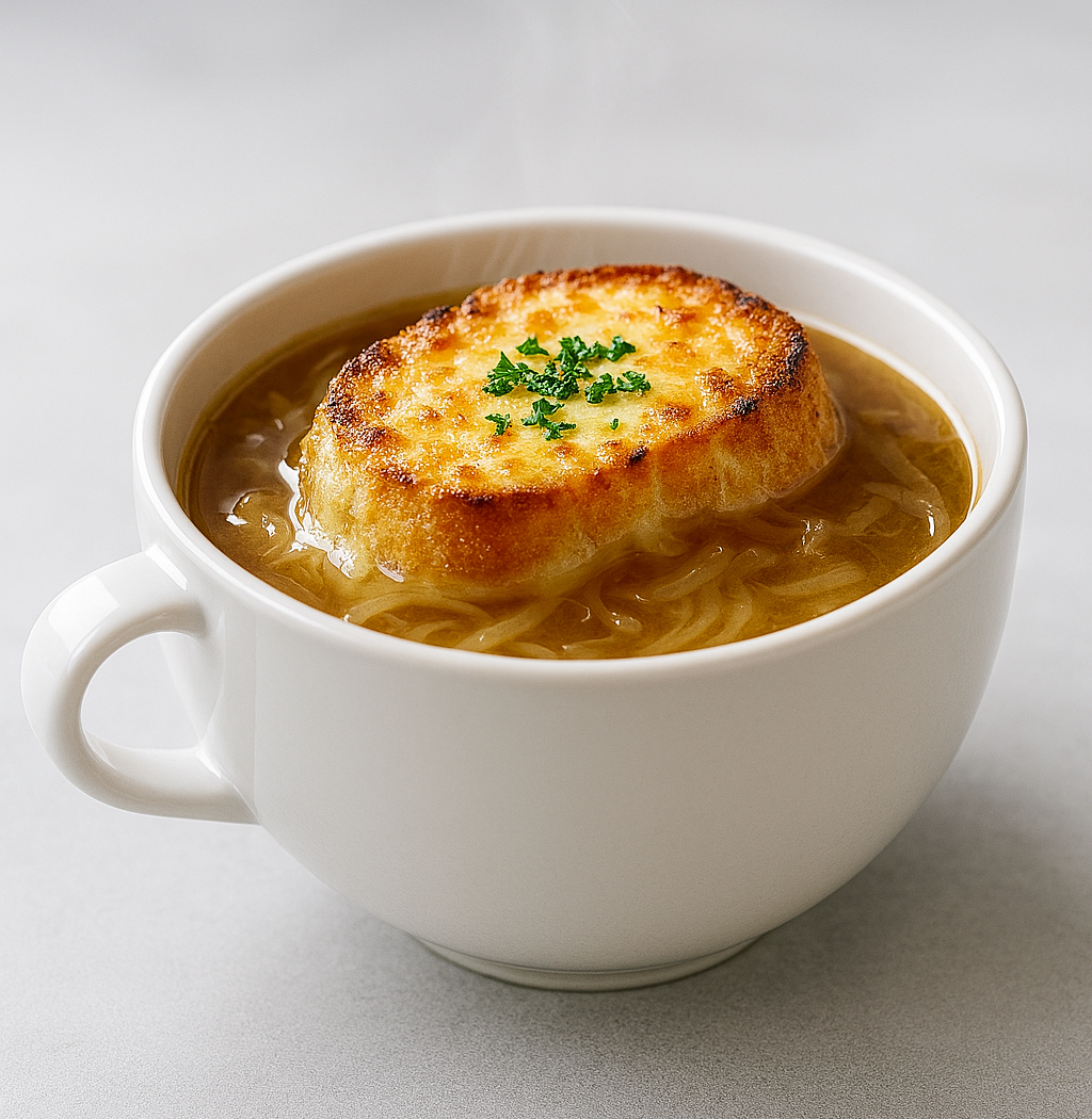 Soupe à l'oignon Lyonnaise